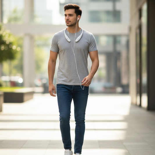 boAt+ L-HP11 Wireless Neckband Earphones